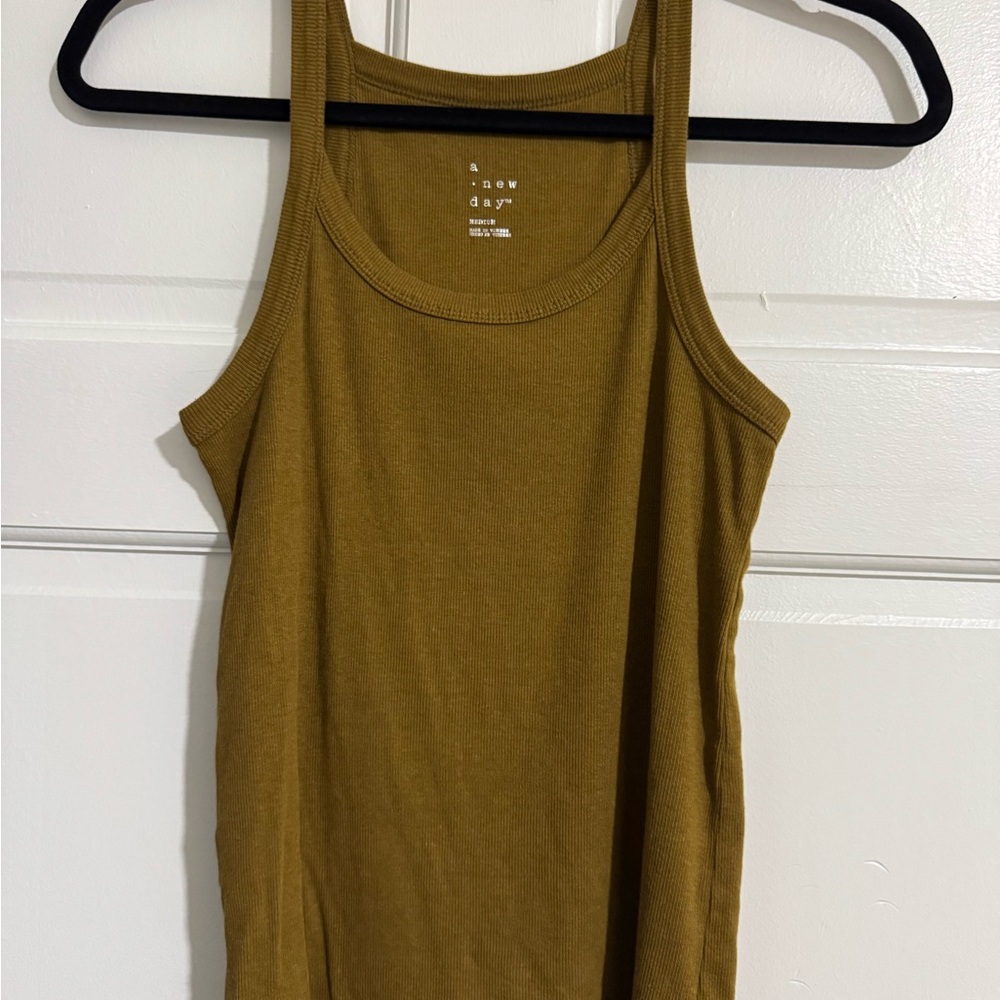 A New Day Women's Mustard Tank Top